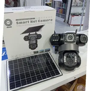 Imported Tripple Lens Simcard Solar Powered PTZ Camera