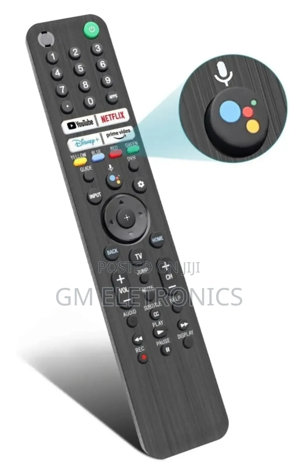 Replacement Remote for Sony Bravia Models From 2019-2024 -Voice Button