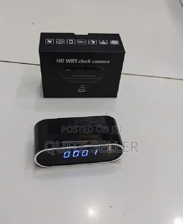 Table Clock Wifi Camera Latest Motion Sensor Functionality