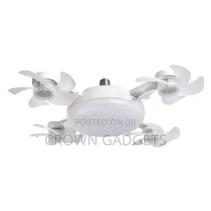 Silent Led Ceiling Fan Light – Energy Saving Dimmable