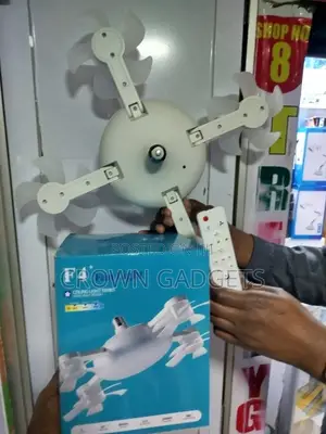 Silent Led Ceiling Fan Light – Energy Saving Dimmable