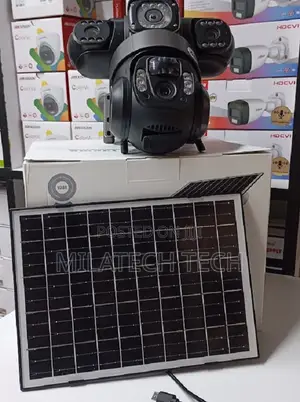 6mp Solar Powered Triple Lens Solar