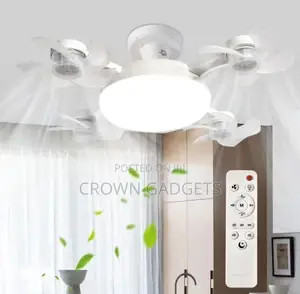 20" Led Fan Light With Remote – Long Life, Eco-Friendly