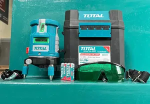Total Tll305205 Self-Leveling Line Laser With Red Laser Beams.