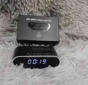 New 1080p Clock Camera - Wifi Wireless Camera for Indoor Home Security
