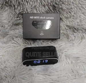 Table Clock Wifi Camera Motion Detection