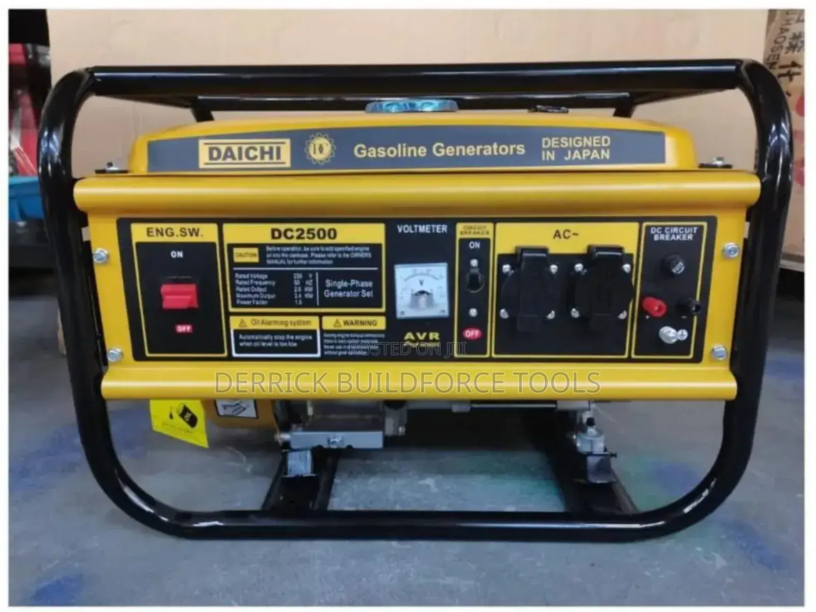 Daichi 2.4kw Dc2500 Max Generator