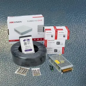 Easy Set Up 4 Hikvision 1080p Full Hd CCTV Cameras Complete Kit