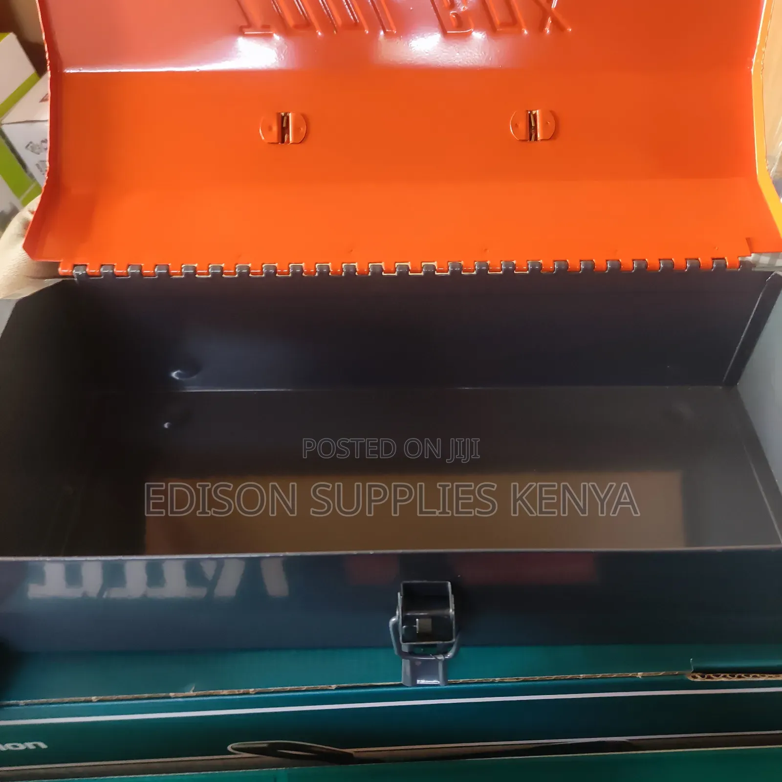 Metallic Toolbox Finder 14'' Metal Tool Box Lockable