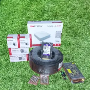 Cost-Effective 4 Hikvision 1080p Full Hd CCTV Cameras Complete Kit