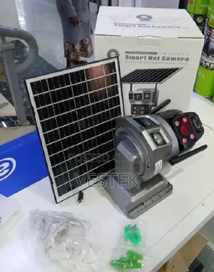 Dual Lens Night Vision Wifiremote Monitoring Camera Solar Powered
