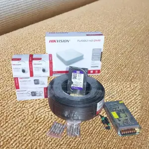 4 Hikvision 1080p Full Hd CCTV Surveillance Cameras Complete Kit