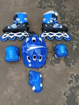 Blue Skates / Roller Skates