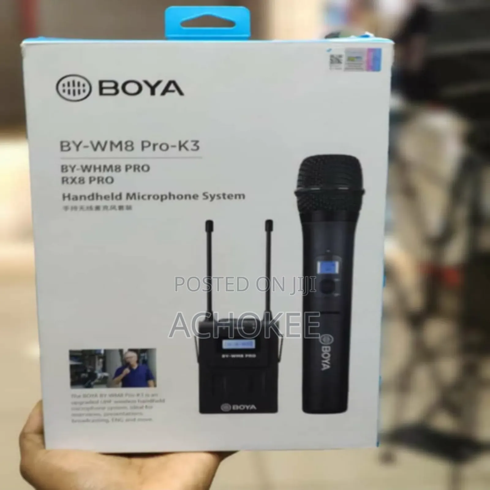 Boya by-Wm8 Pro- Handheld Microphone