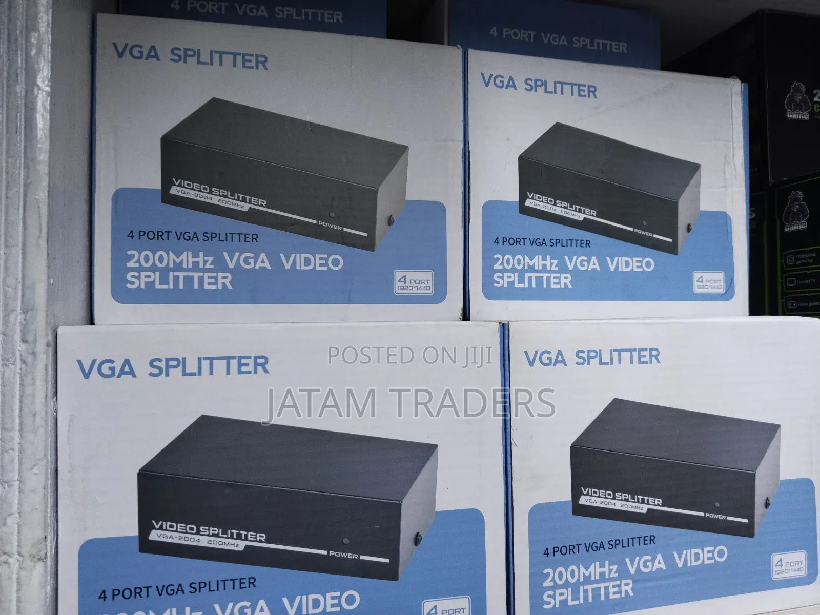 4 Ways Vga Splitter