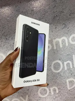 New Samsung Galaxy A36 128 GB Black
