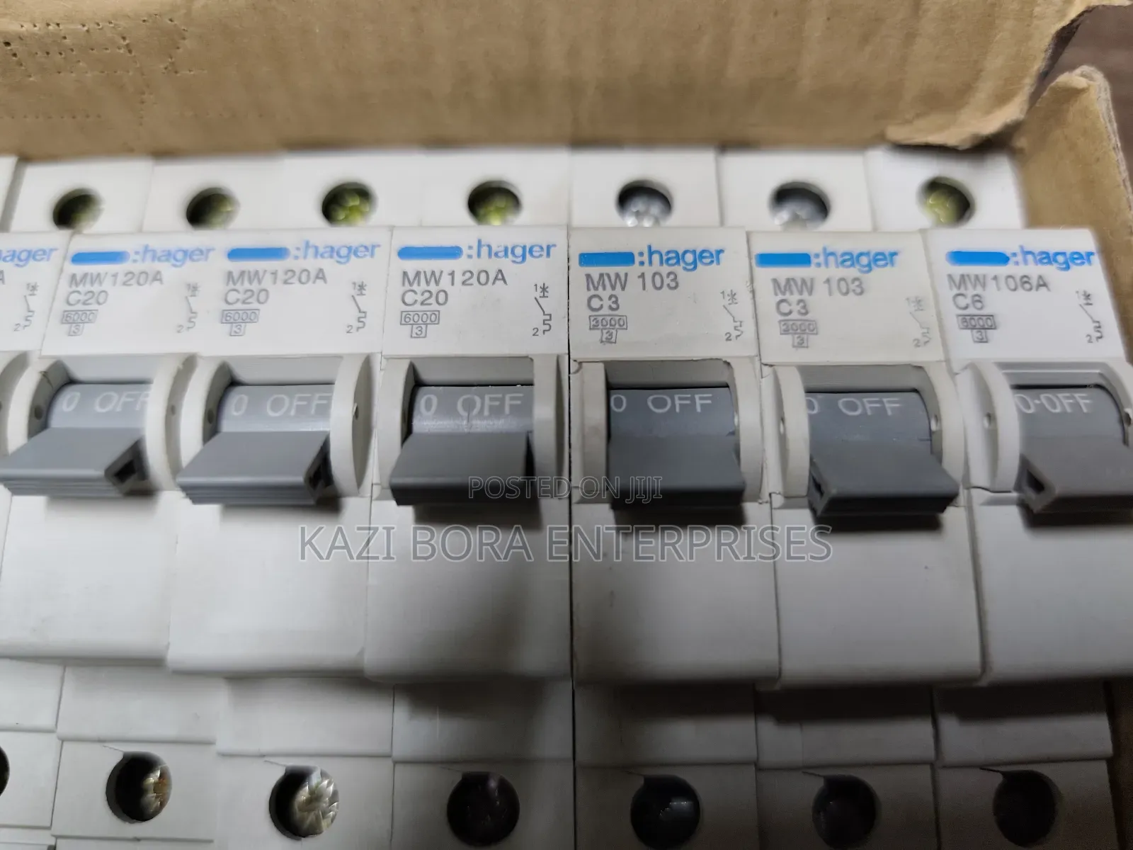 20a Single Pole McBs Hager