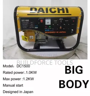Daichi Dc1500 1.2kw Gasoline Generator
