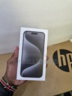 New Apple iPhone 15 Pro 256 GB Black