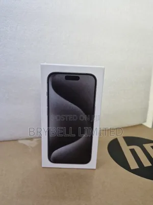 New Apple iPhone 15 Pro 256 GB Black