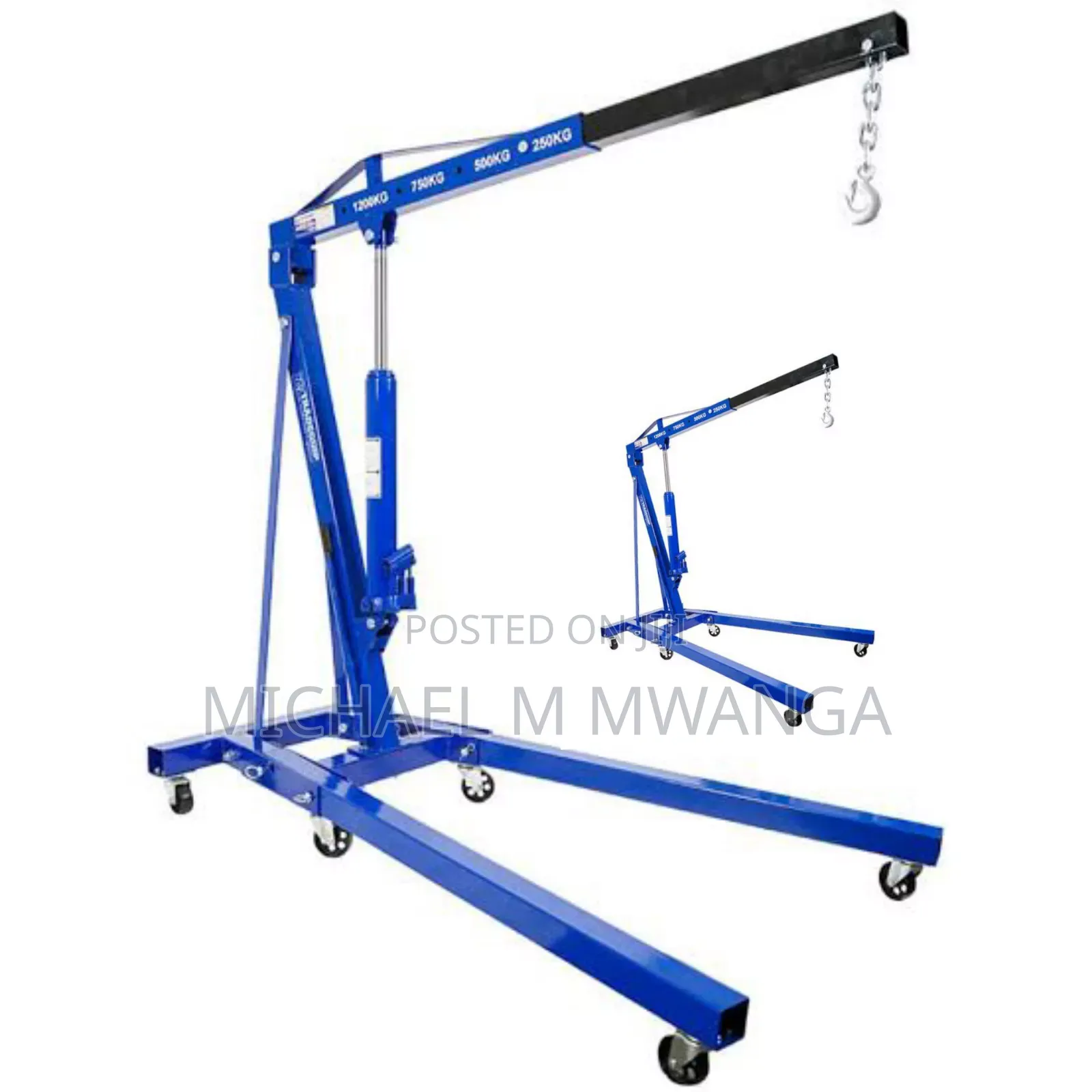 2tonne Folding Engine Crane