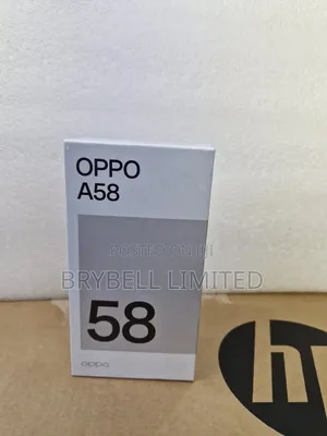 New Oppo A58 128 GB Black