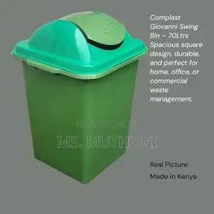  Green Compast Giovanni 70ltrs Swing Waste Bin