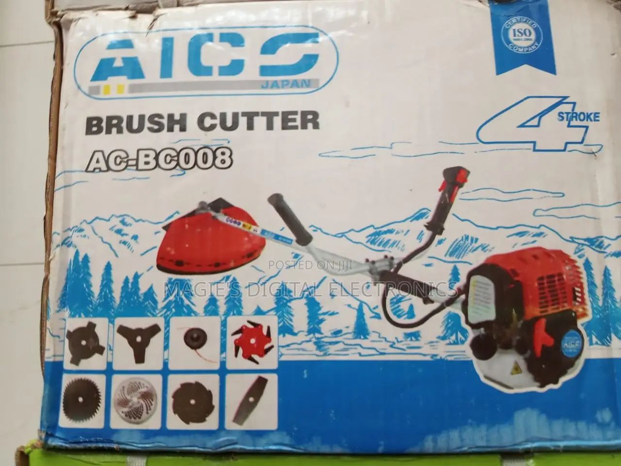 Super Quality Aico 4stroke Brush Cutter 8in1