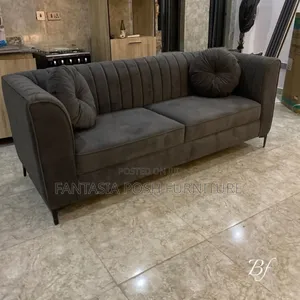 Dark Grey Sofa - 3 Seater