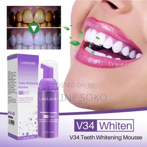 Teeth Whitening Mousse – 50ml Stain Remover Foam for Yellow Teeth