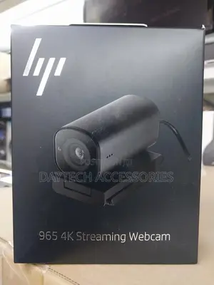 Hp 965 8mp Video With HDR Support Streaming Webcam