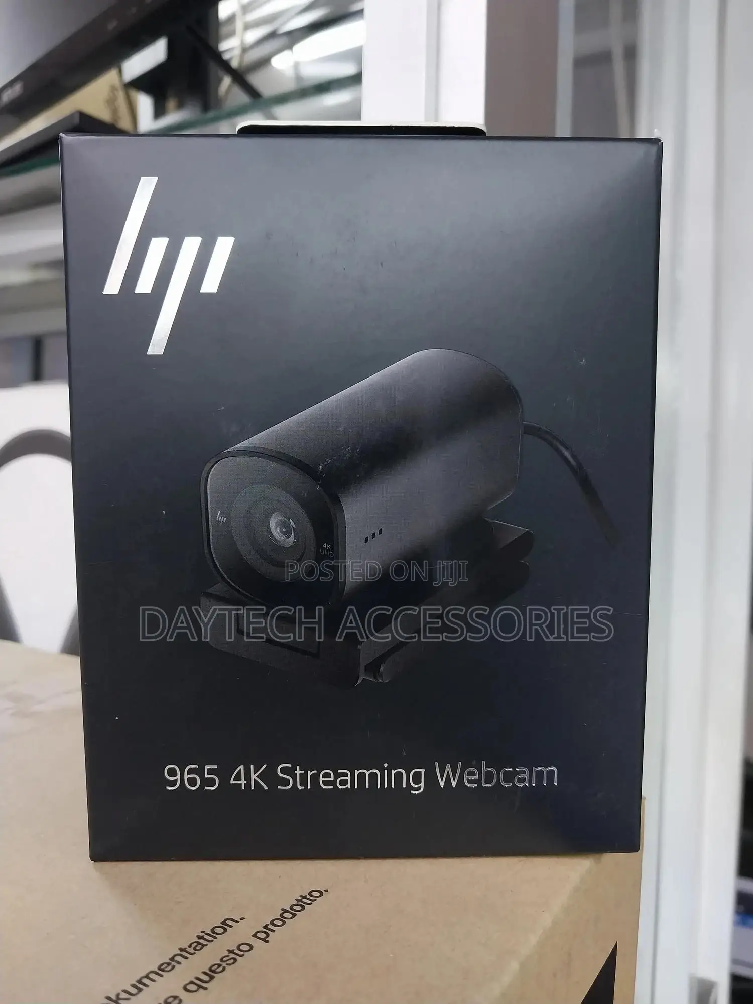 Hp 965 8mp Video With HDR Support Streaming Webcam