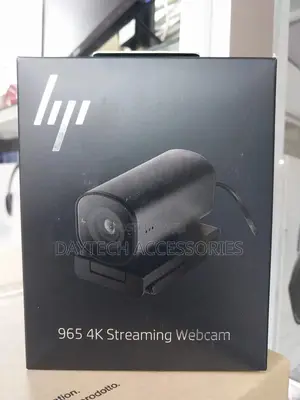 Hp 965 8mp Video With HDR Support Streaming Webcam