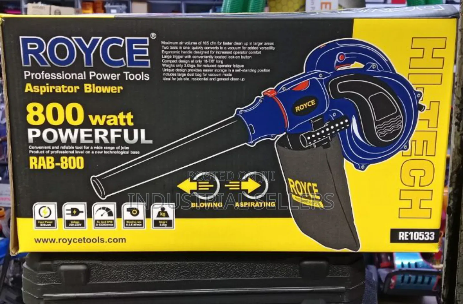 Professional Royce Blower Available