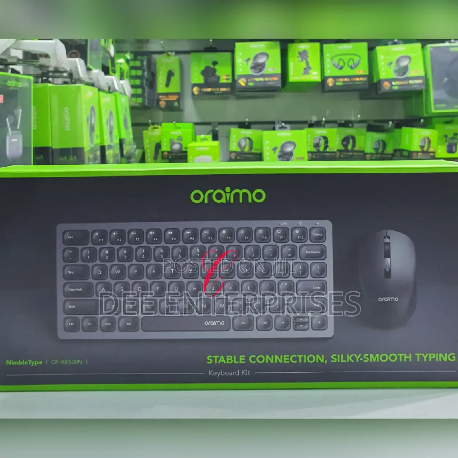 Oraimo Nimbletype of-Kk500n Rechargeable Silent Wireless Keyboard