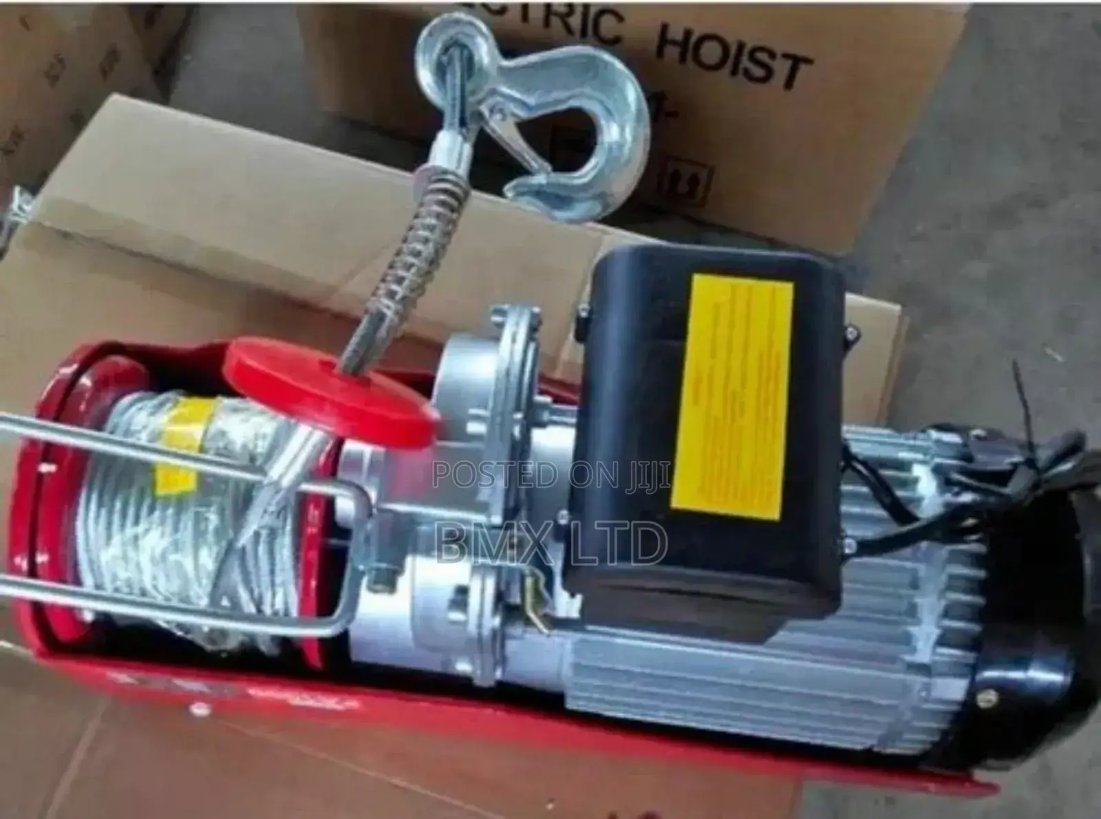 Electric Winch With Extended Lifting Capability