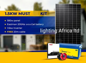 1.5kva Eastman Solar Kit- Free Installation Pay on Delivery