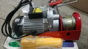 Portable Electric Hoist Winch With Heavy Duty Wire Rope