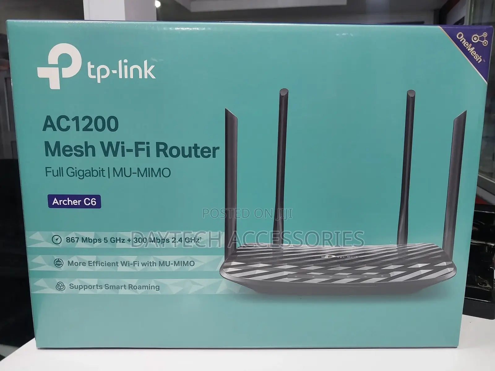 Tp-Link Archer C6 Ac1200 Wireless Mu-Mimo Gigabit Router V2