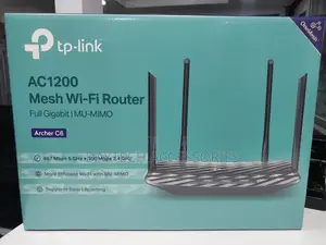 Tp-Link Archer C6 Ac1200 Wireless Mu-Mimo Gigabit Router V2