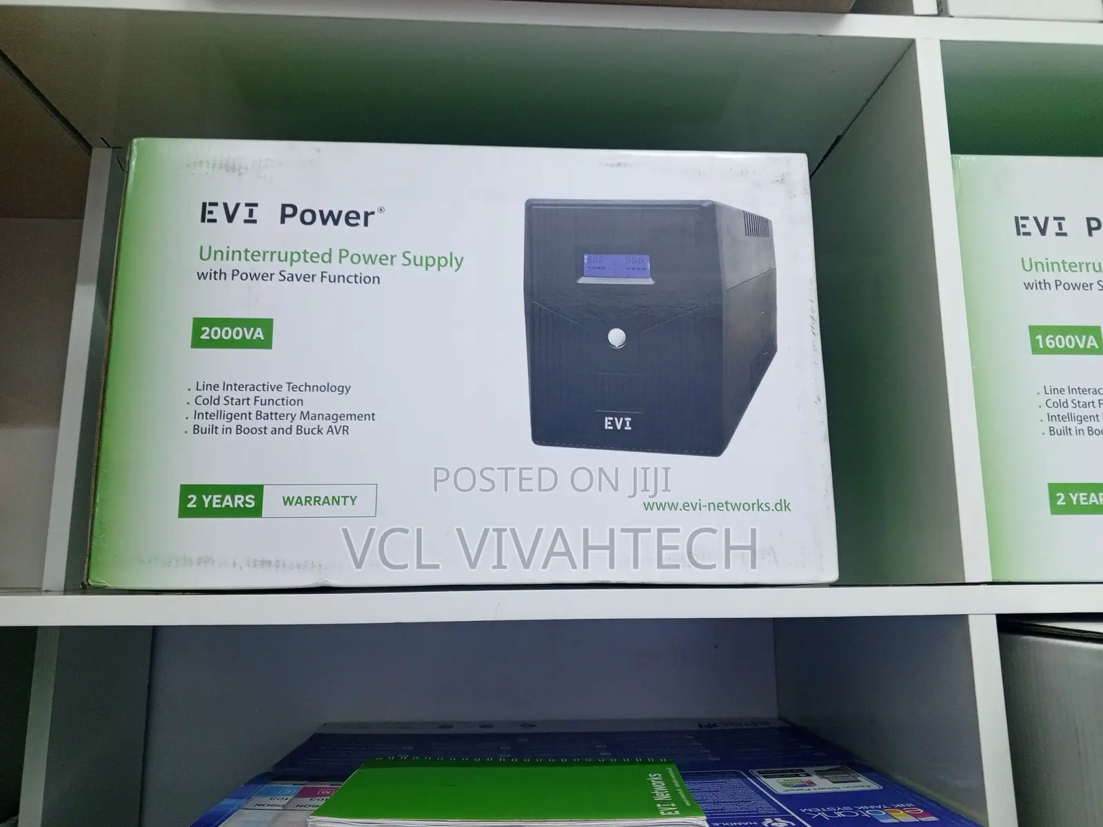 Evi 2000va / 1200w Line Interactive Ups