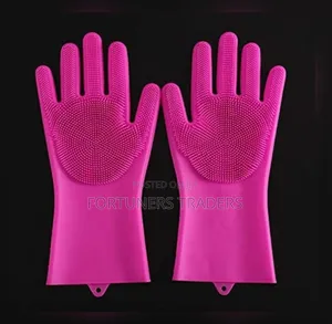 Silicone Washing Hand Gloves