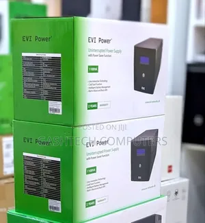 Evi 1100va / 600w Line Interactive Ups - Lcd Display