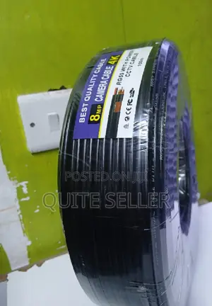 100m CCTV Rg-59 Universal Camera Cable With Power