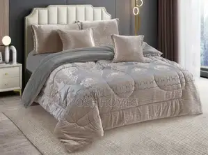Light Brown Luxury Velvet Fleece Duvet