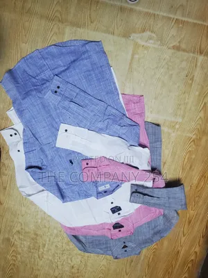Quality Chinese Collar Men Casual Long-Sleeved Linen Shirts