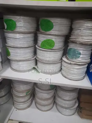 Security Alarm Cable 8-Core 100m White
