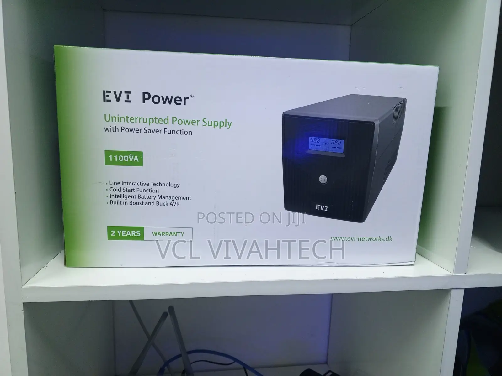 Evi 1100va / 600w Line Interactive Ups