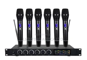 New Top Quality Bk 8600 8 Wireless Microphone Long Range Uhf Vocal