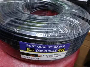 Coaxial Rg59 With Power (200m) Cableeasy to Mount on the Walls